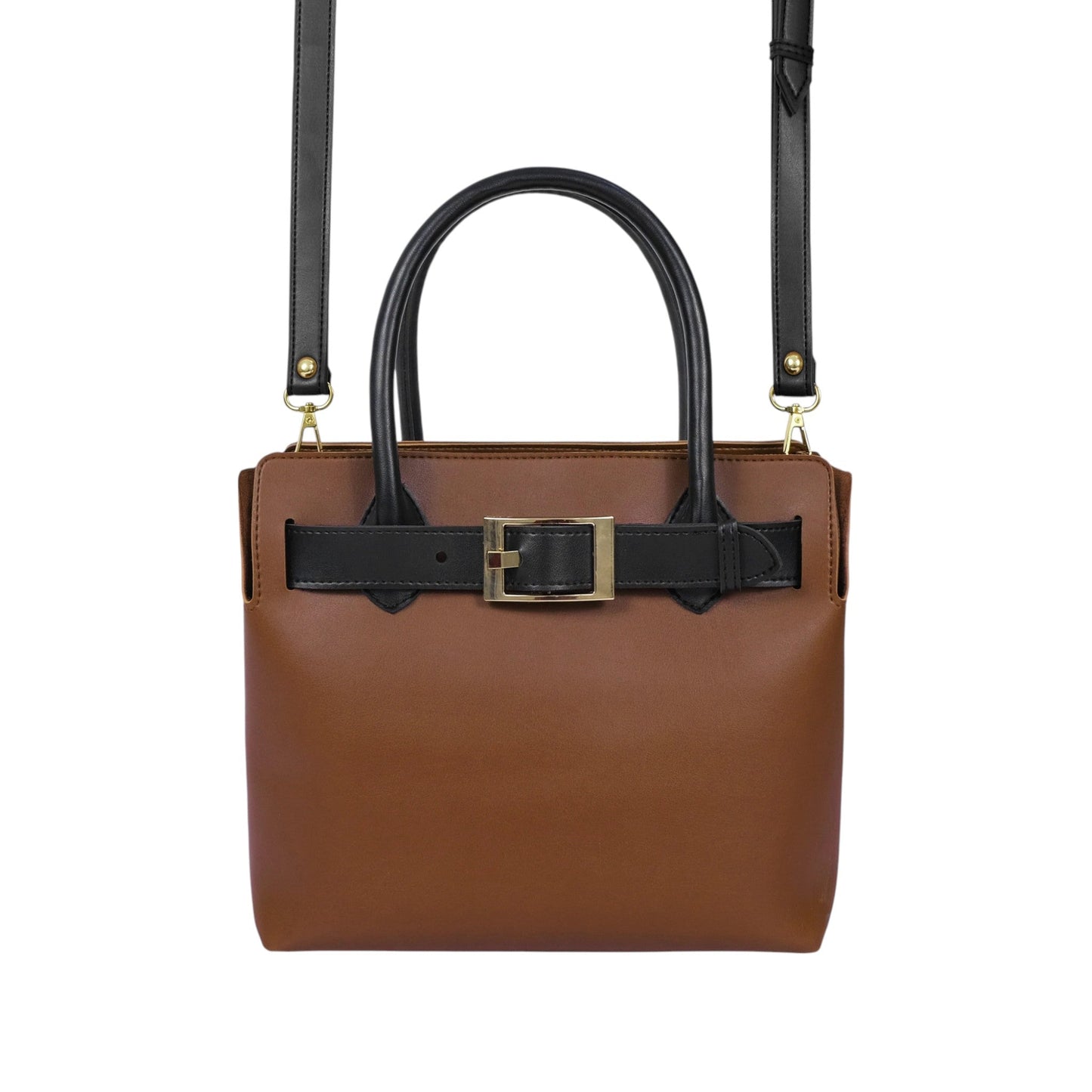 Handbag with Front Buckle
