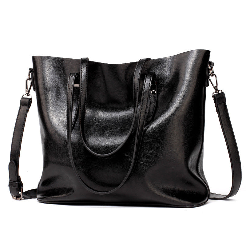 New European Fashion Bags Handbag Tote Bag Winter Oil
