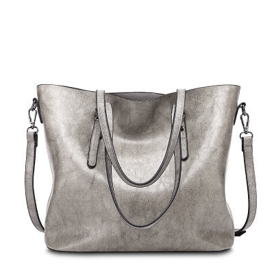 New European Fashion Bags Handbag Tote Bag Winter Oil