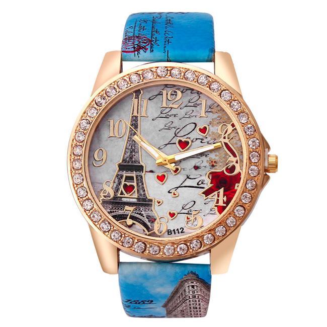 Luxe Crush New Vintage Paris Eiffel Tower Women's Quartz Watch