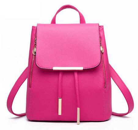 Luxe Crush Women Backpack High Quality PU Leather