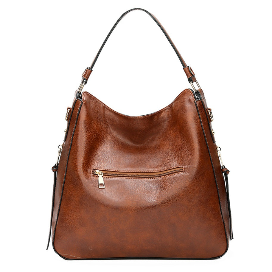 Luxe Crush European and American Style Genuine Leather Handbag