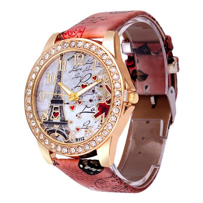 Luxe Crush New Vintage Paris Eiffel Tower Women's Quartz Watch