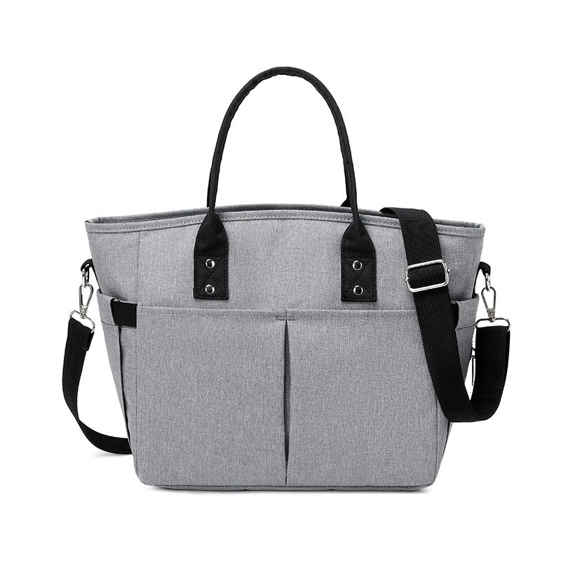 Large Capacity Lunch Box Insulated Bag Ladies Picnic Food Shoulder Bags