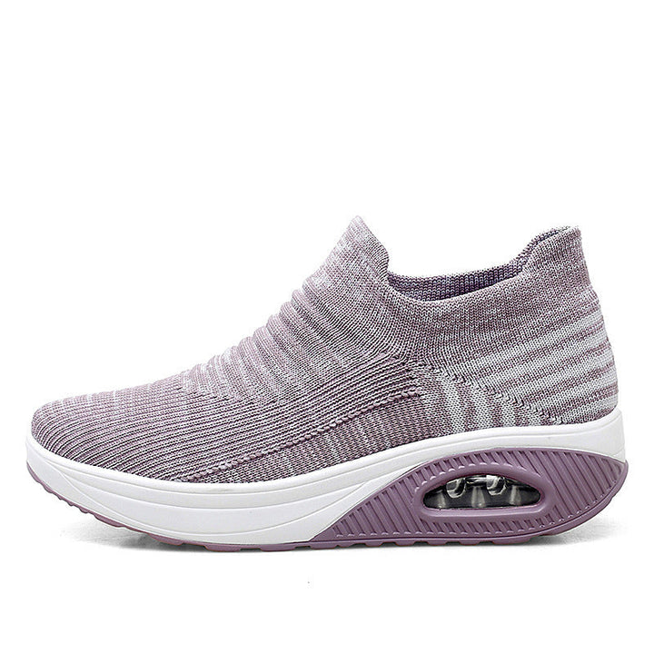 Slip-on Lazy Shoes Flying Woven Shaking Shoes Women
