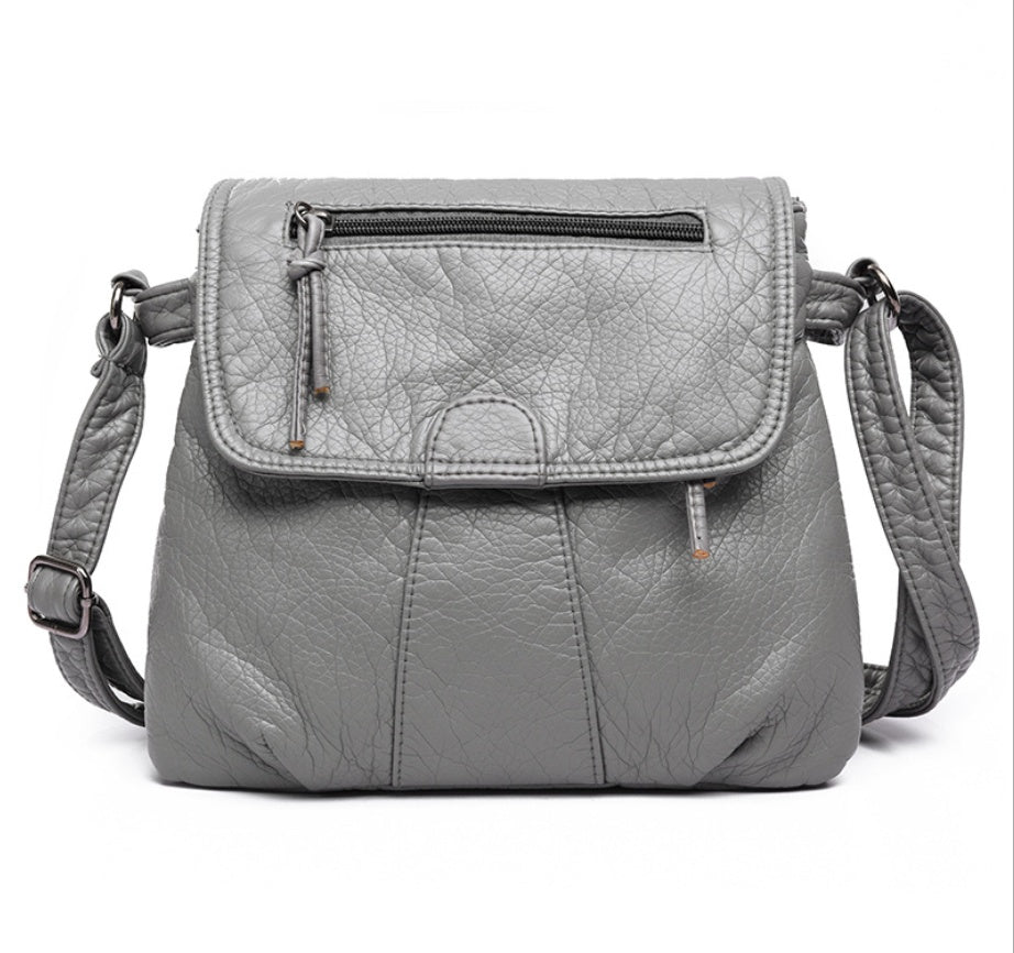 Luxe Crush Women Messenger Bags Crossbody Soft PU Leather