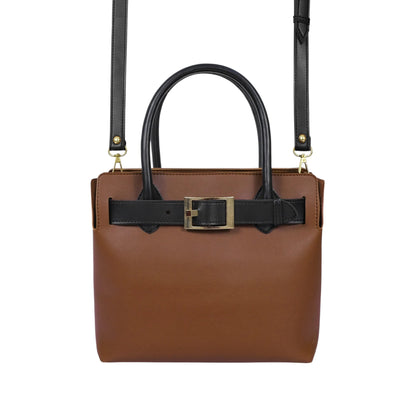 Handbag with Front Buckle