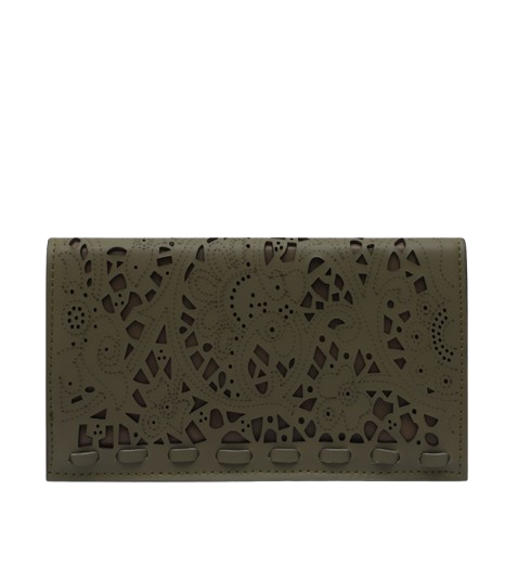 Luxe Crush Baginous Olive Women Wallet
