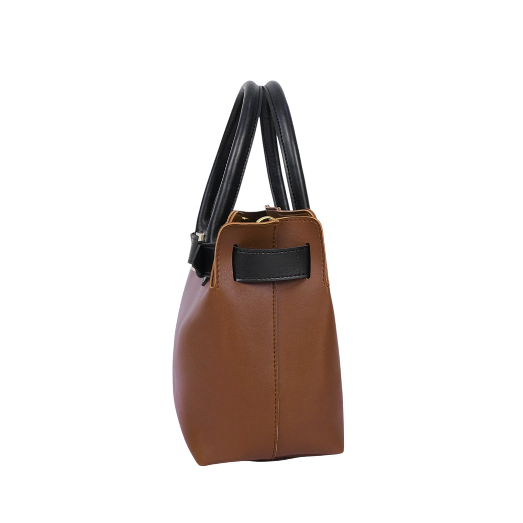 Luxe Crush Handbag With Front Buckle