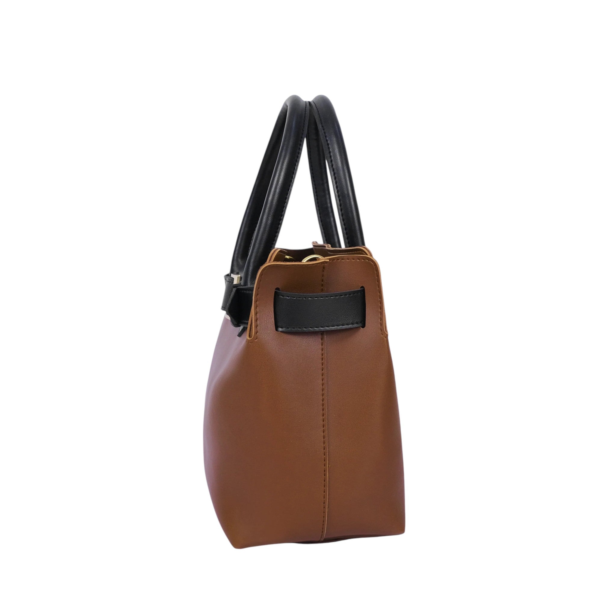 Luxe Crush Handbag With Front Buckle