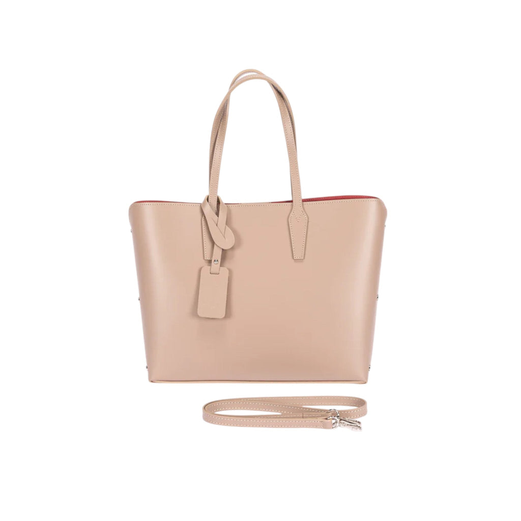 Luxe Crush Beige Dally Handbag for Women with Inner Pouch