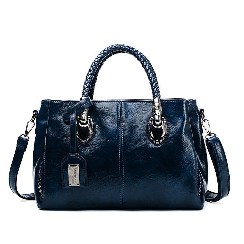 Luxe Crush Vintage Oil Wax Leather Luxury Handbags