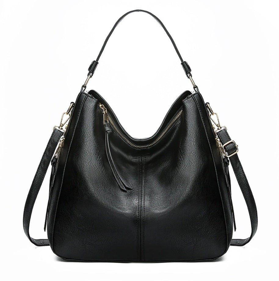 Luxe Crush European and American Style Genuine Leather Handbag