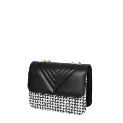 Baubles Bags Black Houndstooth Chain Cross-Body Bag