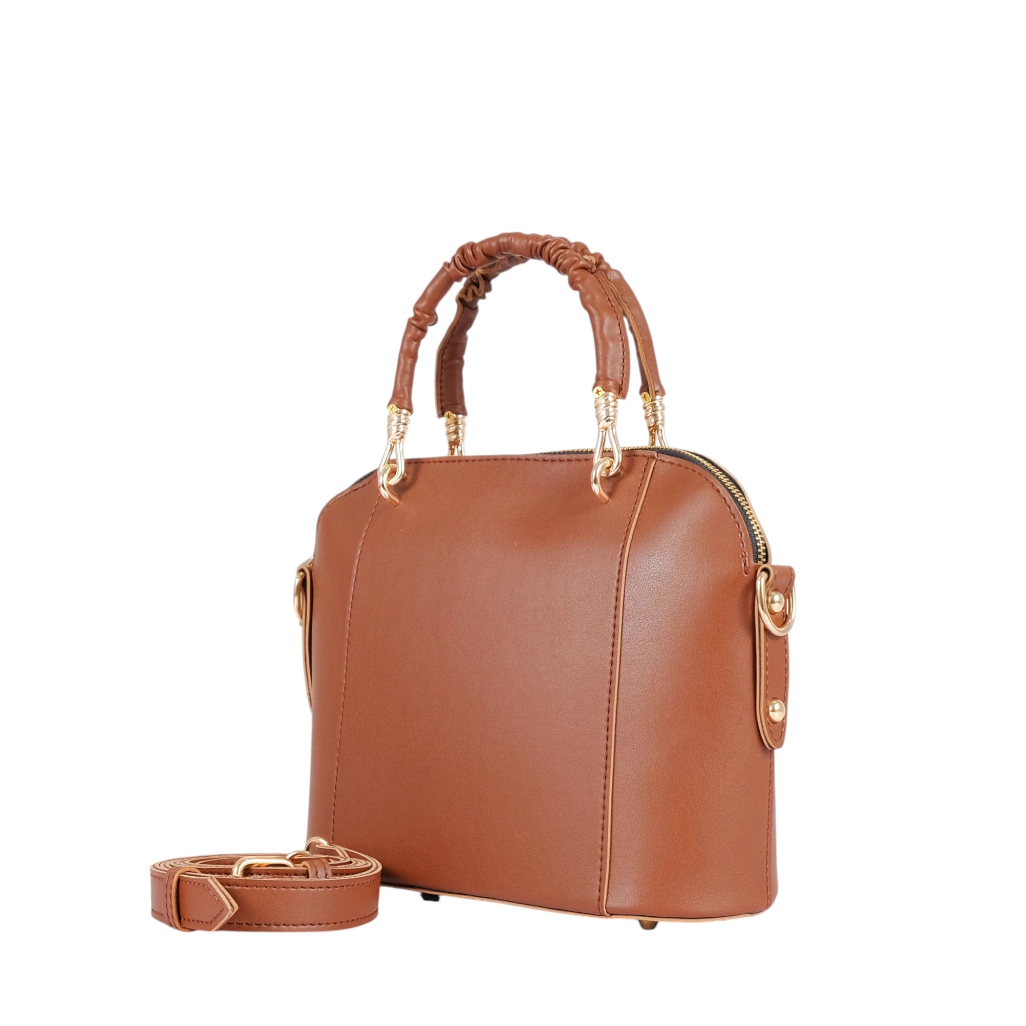 Luxe Crush Brown Small Evening Bag