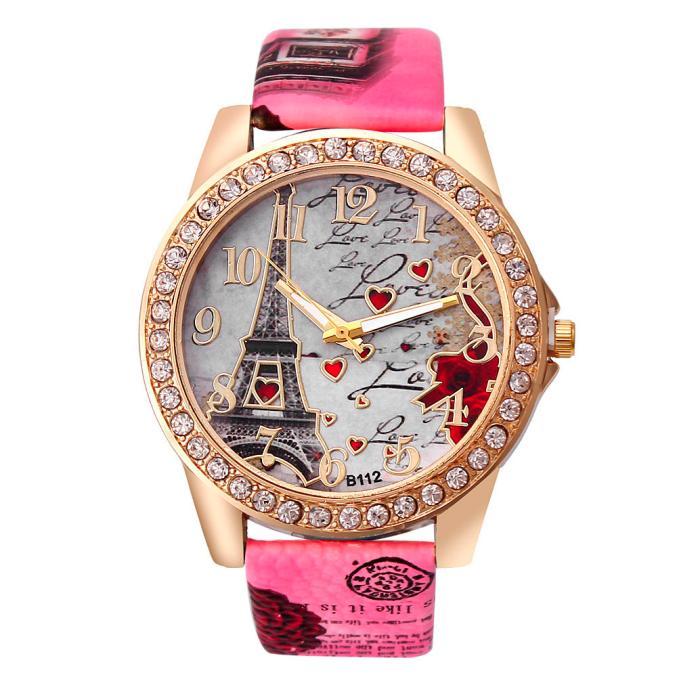 Luxe Crush New Vintage Paris Eiffel Tower Women's Quartz Watch