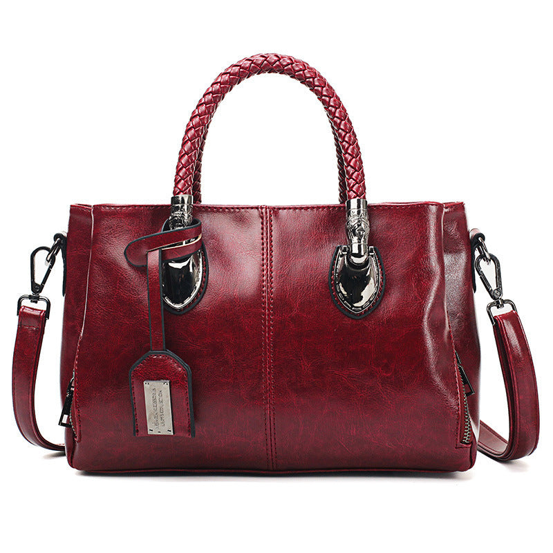 Luxe Crush Vintage Oil Wax Leather Luxury Handbags
