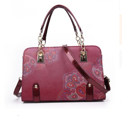 Luxe Crush Printed Handbag Trendy Bag for Women Fashion
