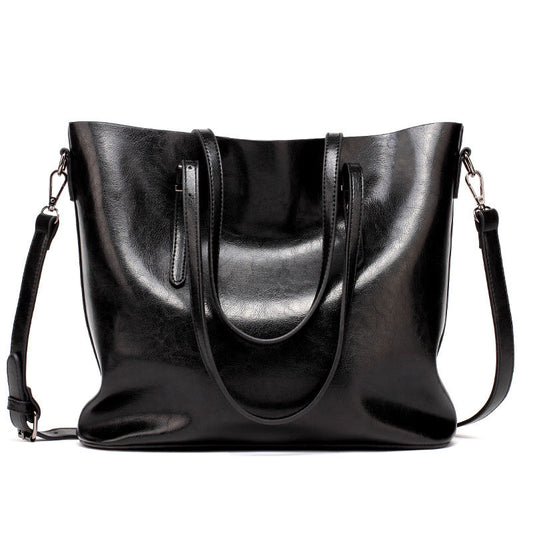 New European Fashion Bags Handbag Tote Bag Winter Oil