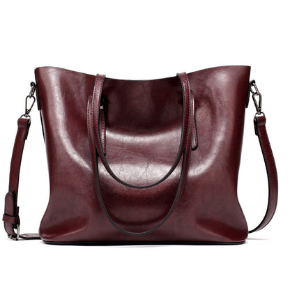 New European Fashion Bags Handbag Tote Bag Winter Oil