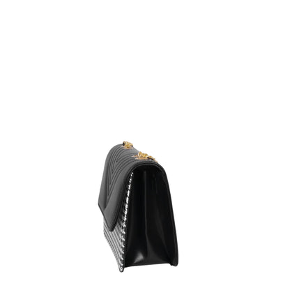 Baubles Bags Black Houndstooth Chain Cross-Body Bag