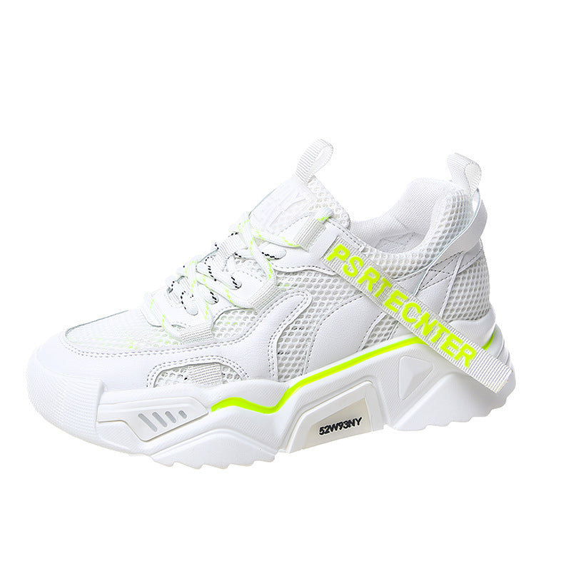 Luxe Crush Women Summer Mesh Platform Casual Shoes