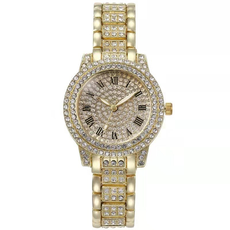 Luxe Crush Diamond-encrusted Casual Fashion Women's Watch