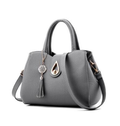 Women Handbag Bag Ladies Tassel High Quality PU Leather Totes Bags Brief Women