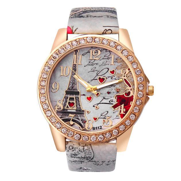 Luxe Crush New Vintage Paris Eiffel Tower Women's Quartz Watch