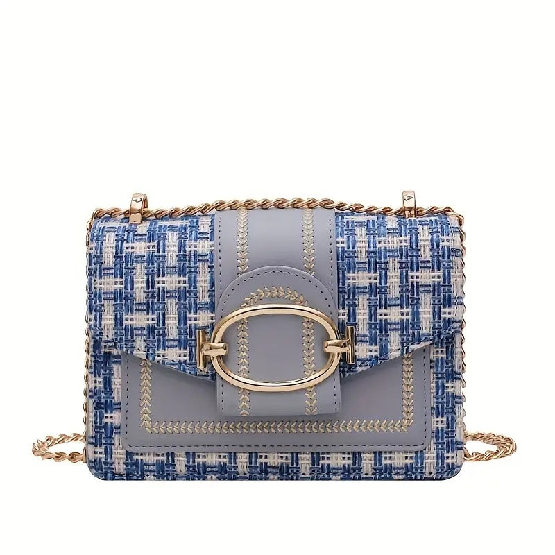 PU Crossbody Bag, Small Fragrance Style, Women's Bag, Emotional Chain Small Bag