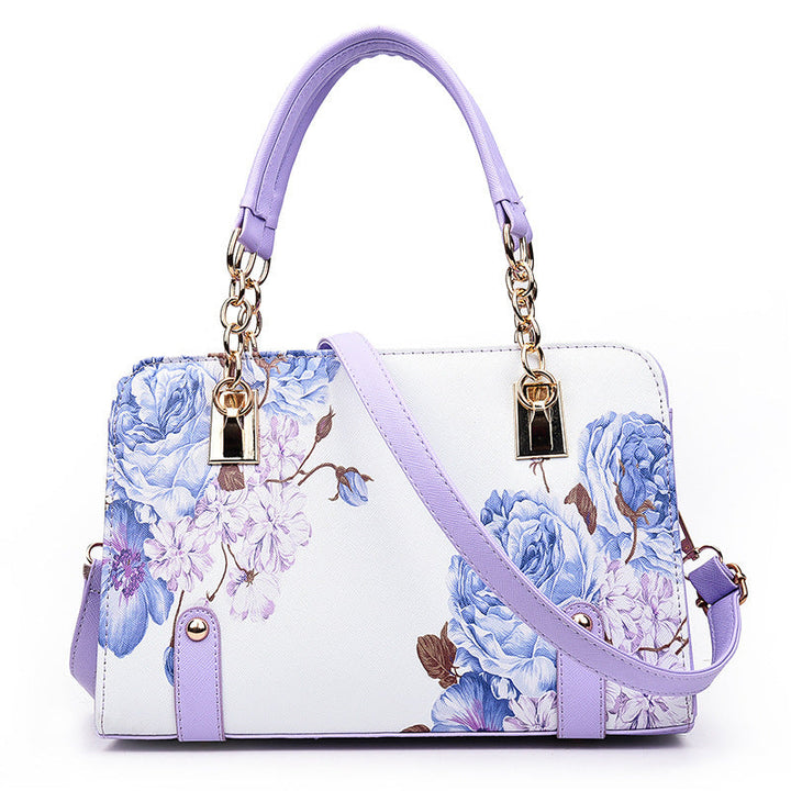 Printed Handbag Trendy Bag for Women, Fashion Mother Bag