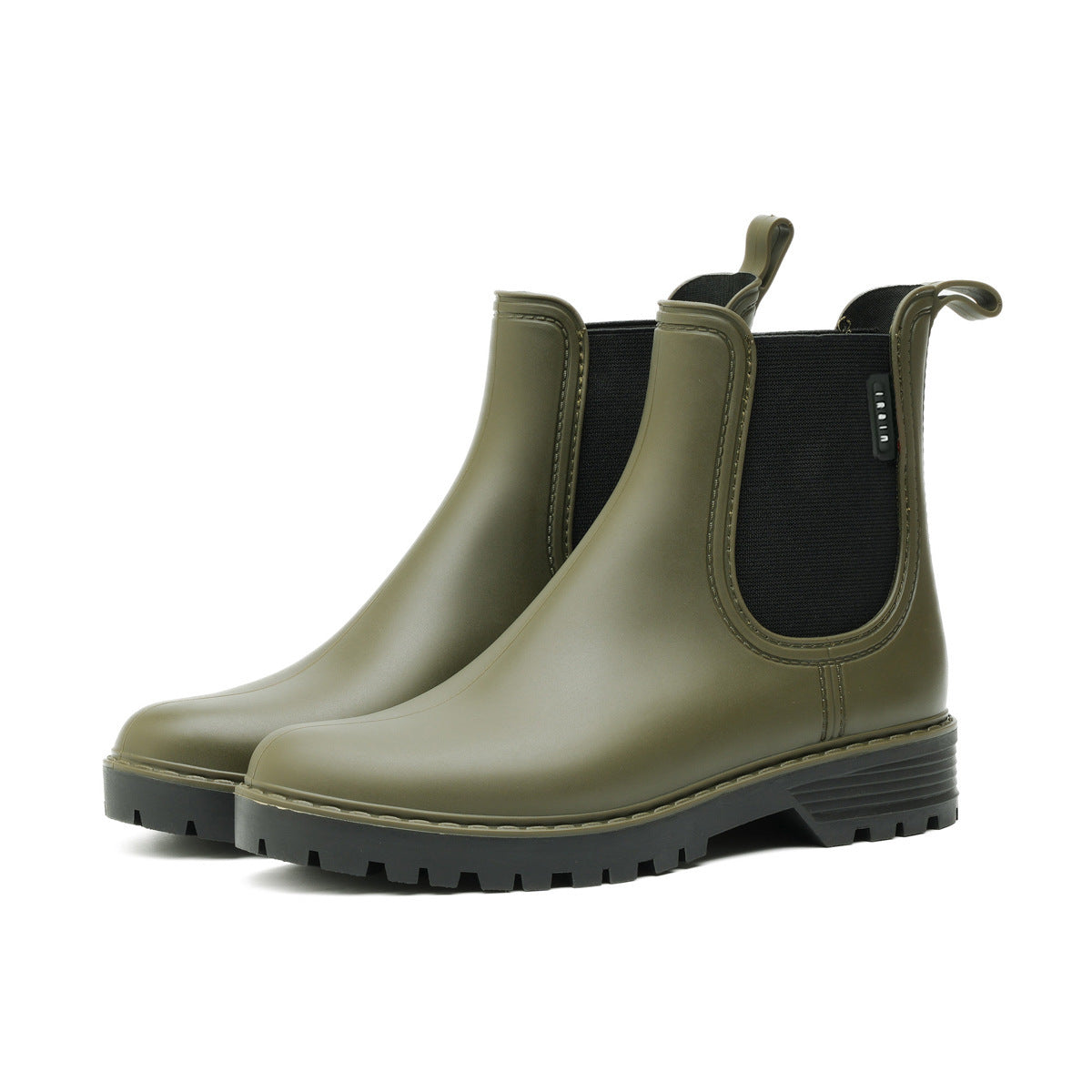 Luxe Crush Ladies' Short Chelsea Lightweight Non-slip Low-top Rain Boots