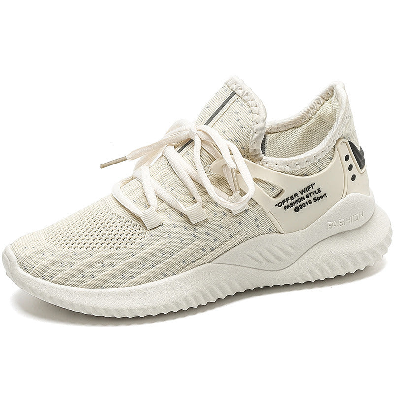 Luxe Crush Breathable Casual Shoes Women All-match Korean Running Shoes